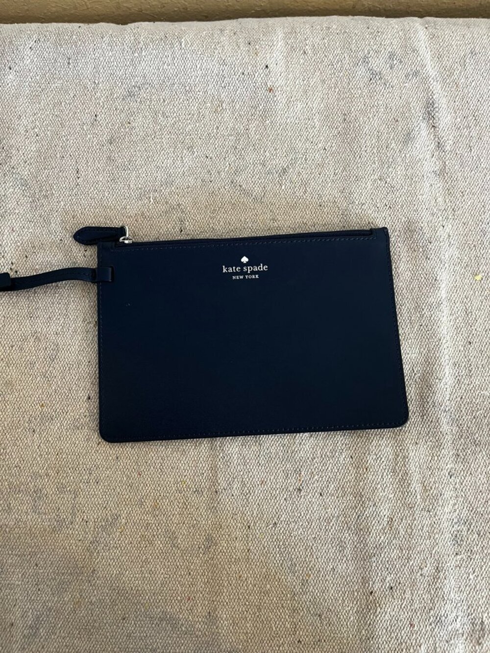 Kate Spade New York Blue Cameron Street Leila Leather Wristlet/Pouch